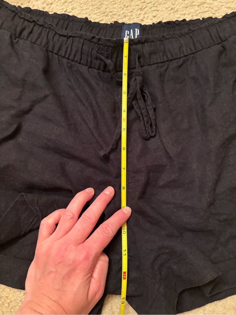 Gap basic linen shorts, L - Picture 8 of 9